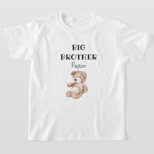 Boho Baby Shower Big Brother or Big Sister T-Shirt