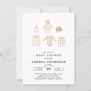 Boho Baby Shower Invitation
