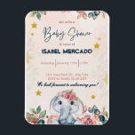 Boho Baby Shower Invitation – Modern & Stylish Magnet<br><div class="desc">Welcome your newest arrival with style using this boho baby shower invitation. Featuring earthy tones,  modern typography,  and trendy design elements,  it's perfect for a chic,  gender-neutral gathering. Fully customizable to match your special day!</div>