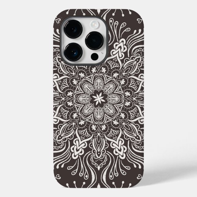 Boho Barkley Mandala Case-Mate iPhone Case (Back)