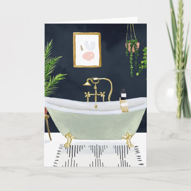 Boho Bath Card (Front)