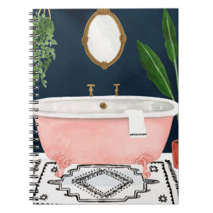 Boho Bath II Notebook