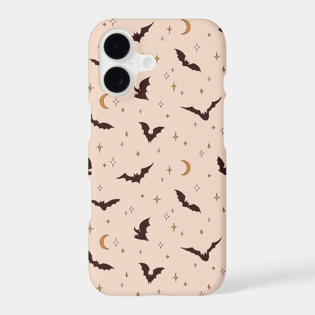 Boho Bats and Stars Halloween Pattern Samsung Galaxy S21 Case (Back)