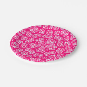 Boho Bazaar, Mix & Match Rose Pattern Paper Plate