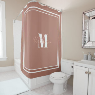 Boho Beige Douche rideau Couleur B17868