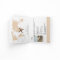 Boho Beige Passport Destination Wedding Invitation