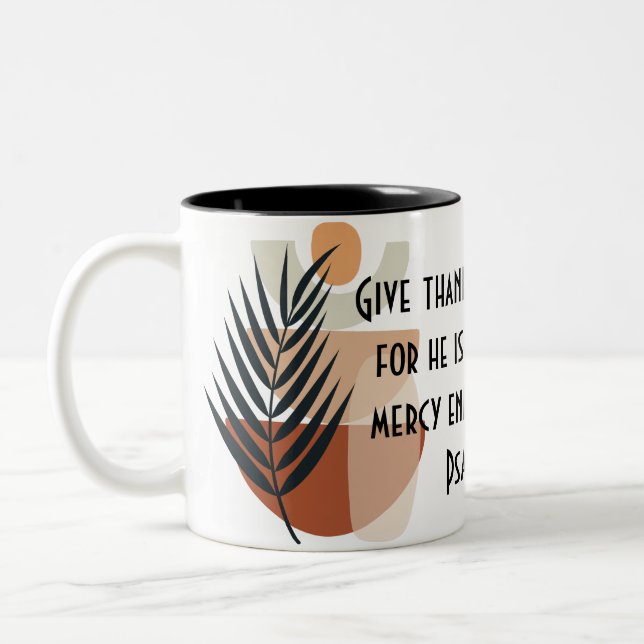 BOHO Bible Verse Café Mug (Gauche)
