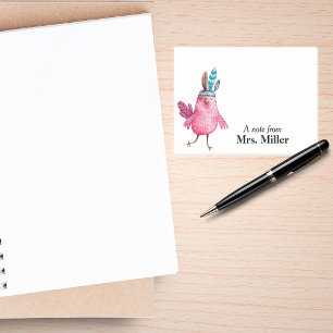 Boho Birdie Personalized Post-it Notes
