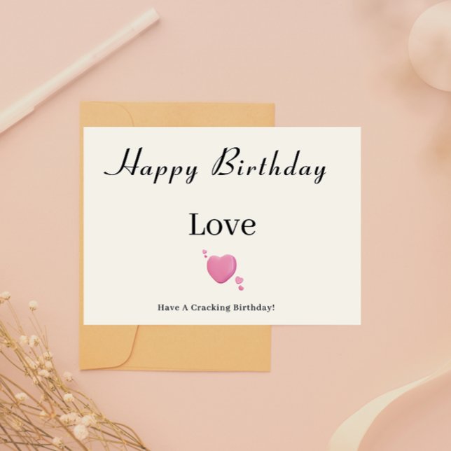 Boho Birthday Card for her (Boho Birthday Card for her)