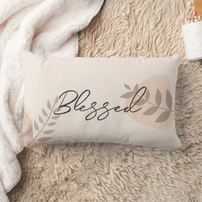 Boho Blessed  Lumbar Pillow (Blanket)