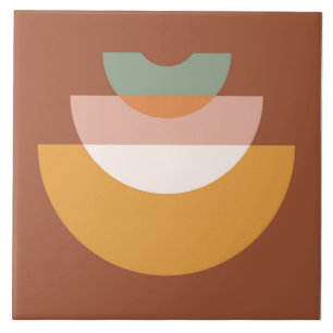 Boho Blocks Floral Tile