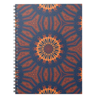 Boho Bloom Mandala Pattern Notebook