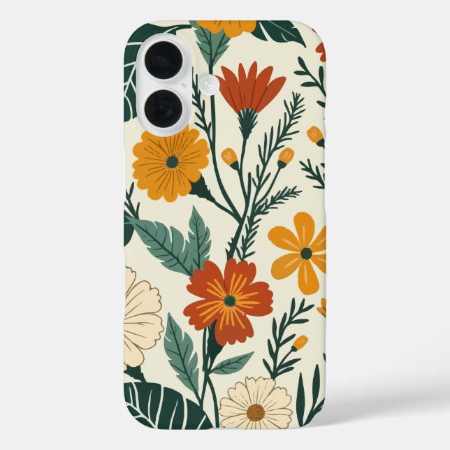 Boho Blooming Case-Mate iPhone Case (Back)