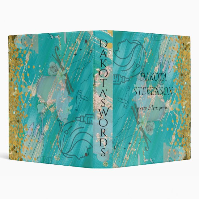 Boho Blooms | Binder (Background)