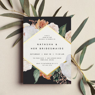 Boho Blooms Floral Bridesmaids Luncheon or Brunch