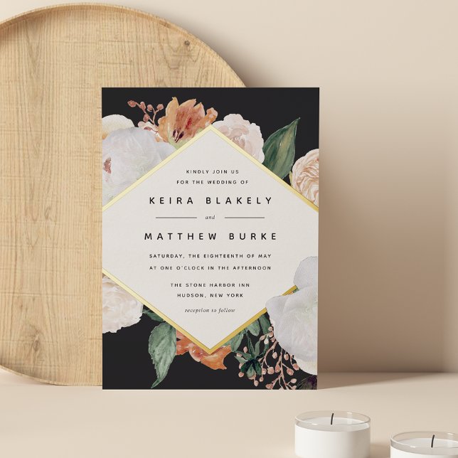 Boho Blooms | Modern Geometric Floral Wedding (Creator Uploaded)
