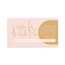 Boho Blush & Mustard Recipe for the Bride