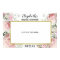 Boho Blush Pink Floral Photo Booth Frame Prop 