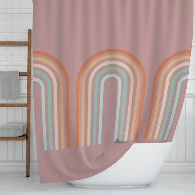 Boho Bohemian Pastel Rainbow Mauve Background (Creator Uploaded)