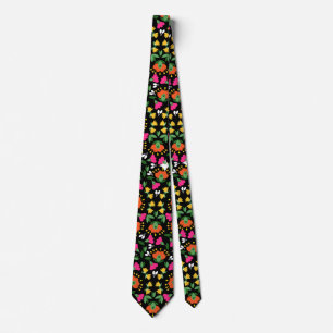 Boho Bold Floral Trivet Tie