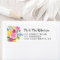 Boho bold spring pink yellow flowers chic wedding