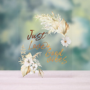 Boho bons sentiments et Bouquets