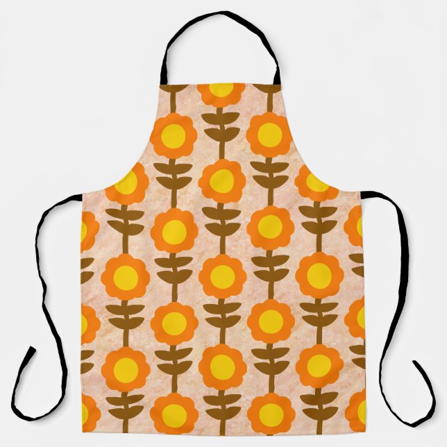 Boho Botanica All-Over Print  Apron (Front)