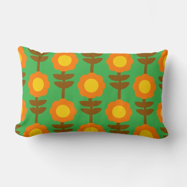 Boho Botanica Throw Pillow (Front)