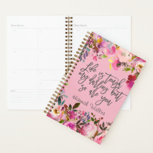 Boho Botanical Floral Life is Tough My Darling