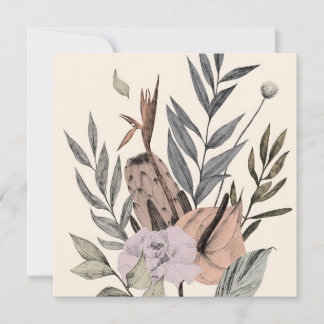 Boho Botanical Garden -  Floral Illustration