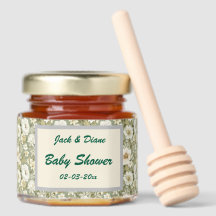 Boho Botanical Mini Jars in Green and Yellow