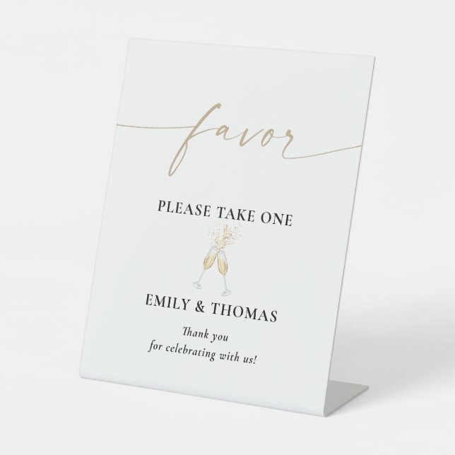 Boho Bridal Shower Favour Sign (Front)