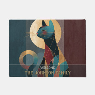 Boho British Shorthair Cat Home Outdoor Cat Mom Doormat
