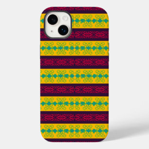Boho Brocade Stripe Case-Mate iPhone 14 Plus Case
