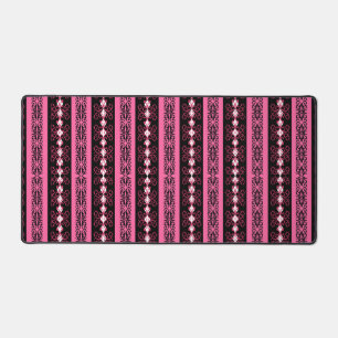 Boho Brocade Stripe Desk Mat