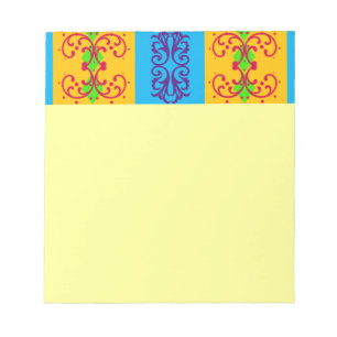 Boho Brocade Stripe Notepad