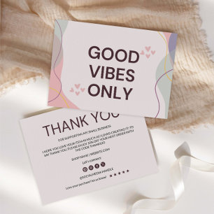 Boho Business Carte de remerciements