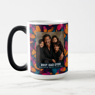 Boho Butterfly Camouflage Daddy Birthday Stanley  Magic Mug