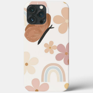Boho Butterfly & Floral Vintage Phone Case