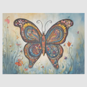 Boho Butterfly Tissue Paper