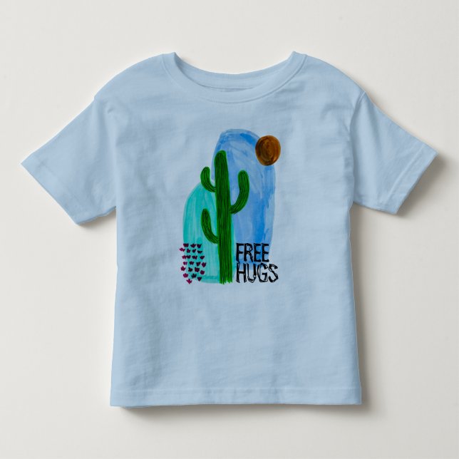 Boho cactus baby Tshirt (Front)