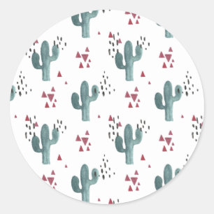 Boho Cactus Sticker
