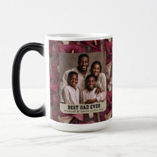 Boho Calla Lilies Bouquet Happy Fathers Day Custom Magic Mug