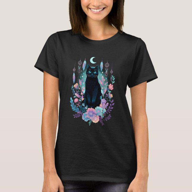Boho Cat T-Shirt (Front)