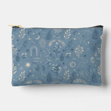 Boho Celestial Botanical Dusty Blue Accessoryا