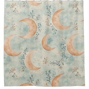 Boho Celestial Floral Moon Pattern (8)