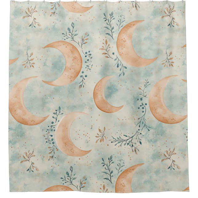 Boho Celestial Floral Moon Pattern (8) (Front)