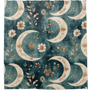 Boho Celestial Floral Moon Pattern (9)