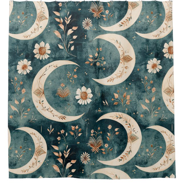 Boho Celestial Floral Moon Pattern (9) (Front)