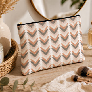 Boho Chevron  Accessory Pouch